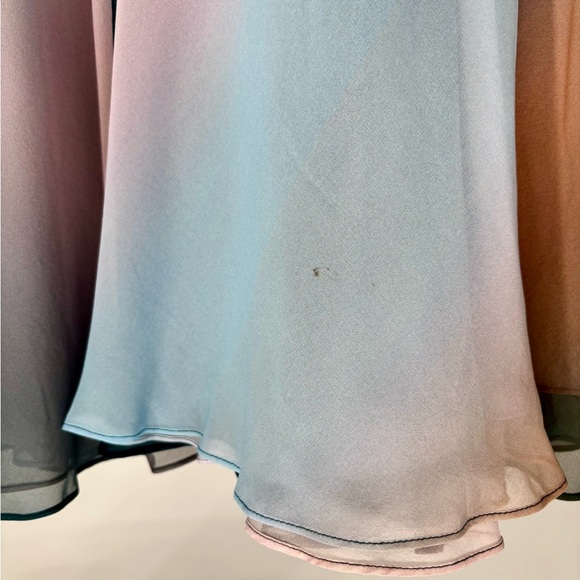 NWT Diane von Furstenberg 100% Silk Dixie Gradient Dress Size 00/ Retail $698.00 - Picture 8 of 9